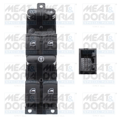 Switch, window regulator